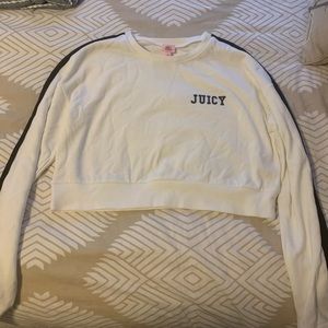 NWOT Juicy Couture Cropped Long Sleeve Top